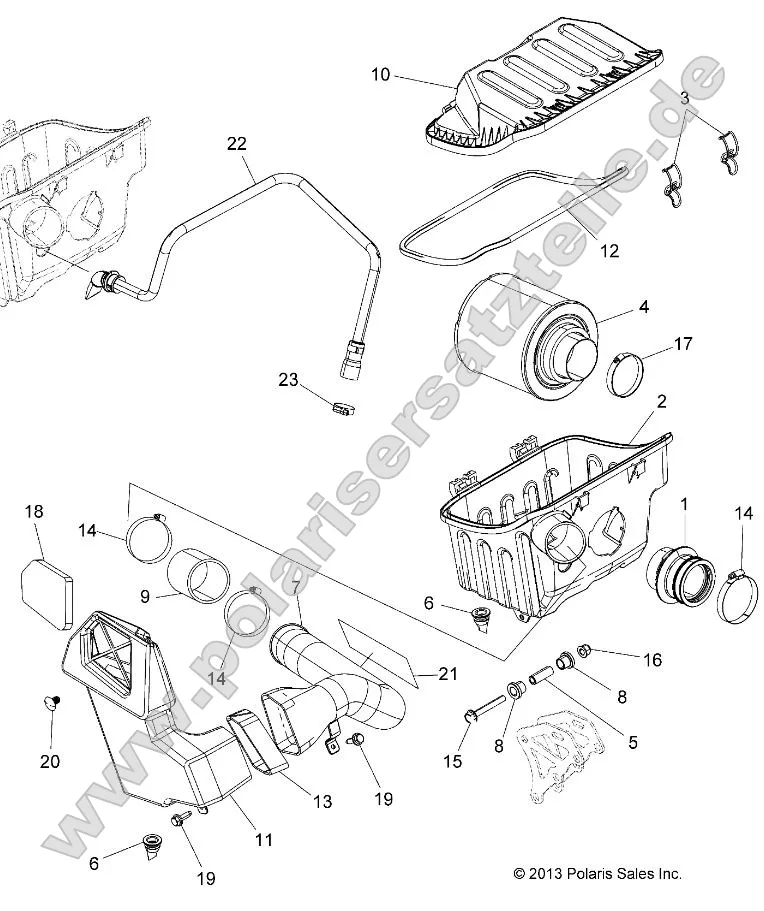 Engine, Air Intake System Engine, Air Intake System