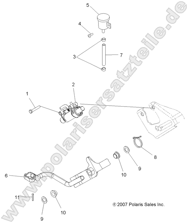 BRAKES, BRAKE PEDAL and REAR MASTER CYLINDER BRAKES, BRAKE PEDAL and REAR MASTER CYLINDER