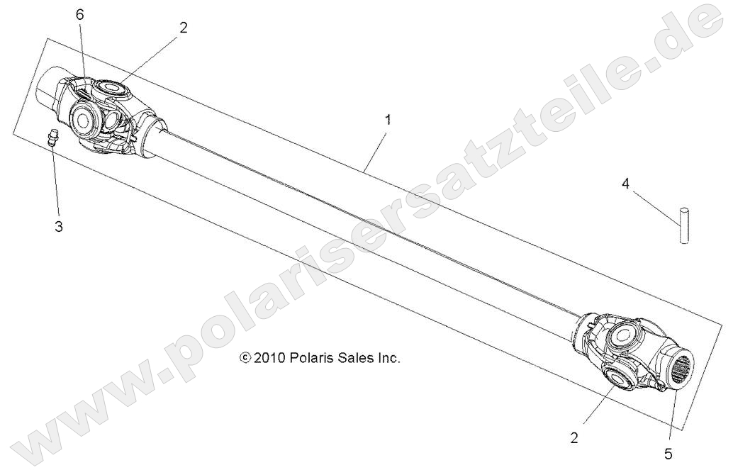 DRIVE TRAIN, PROP SHAFT, FRONT DRIVE TRAIN, PROP SHAFT, FRONT