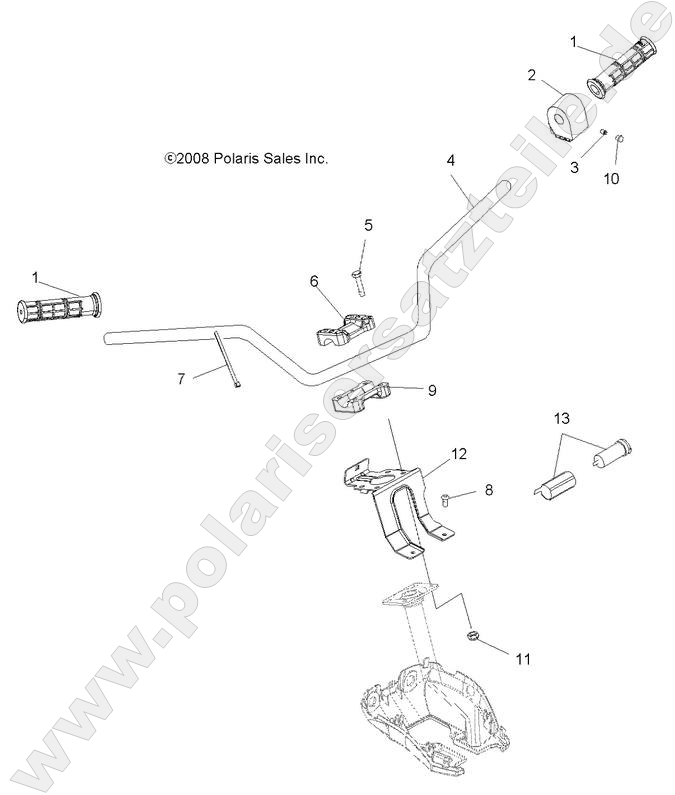 STEERING, HANDLEBAR and CONTROLS STEERING, HANDLEBAR and CONTROLS