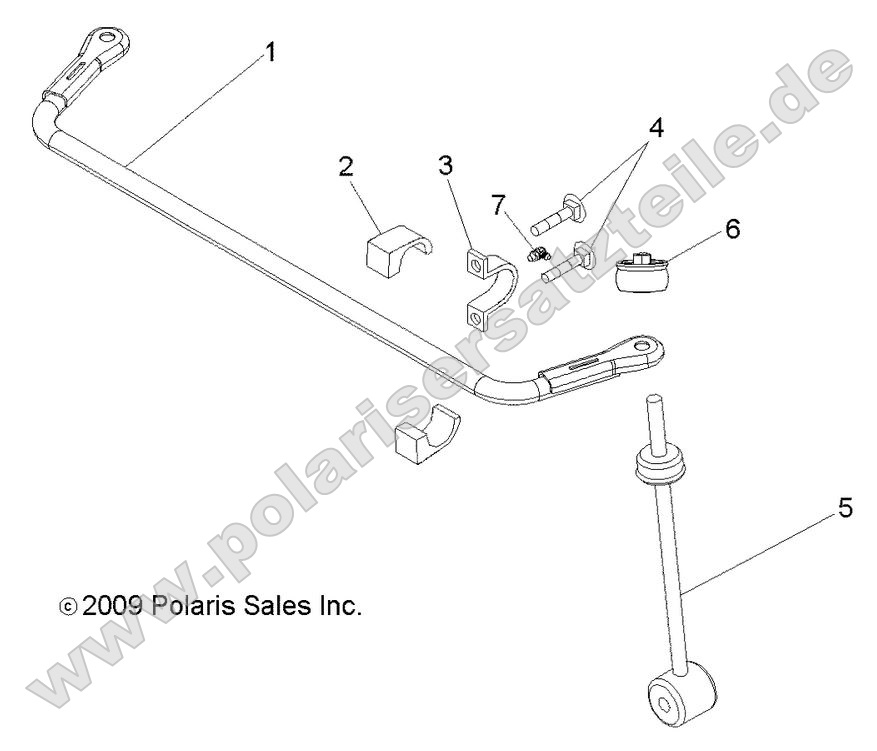 Suspension, Rear Stabilizer Bar