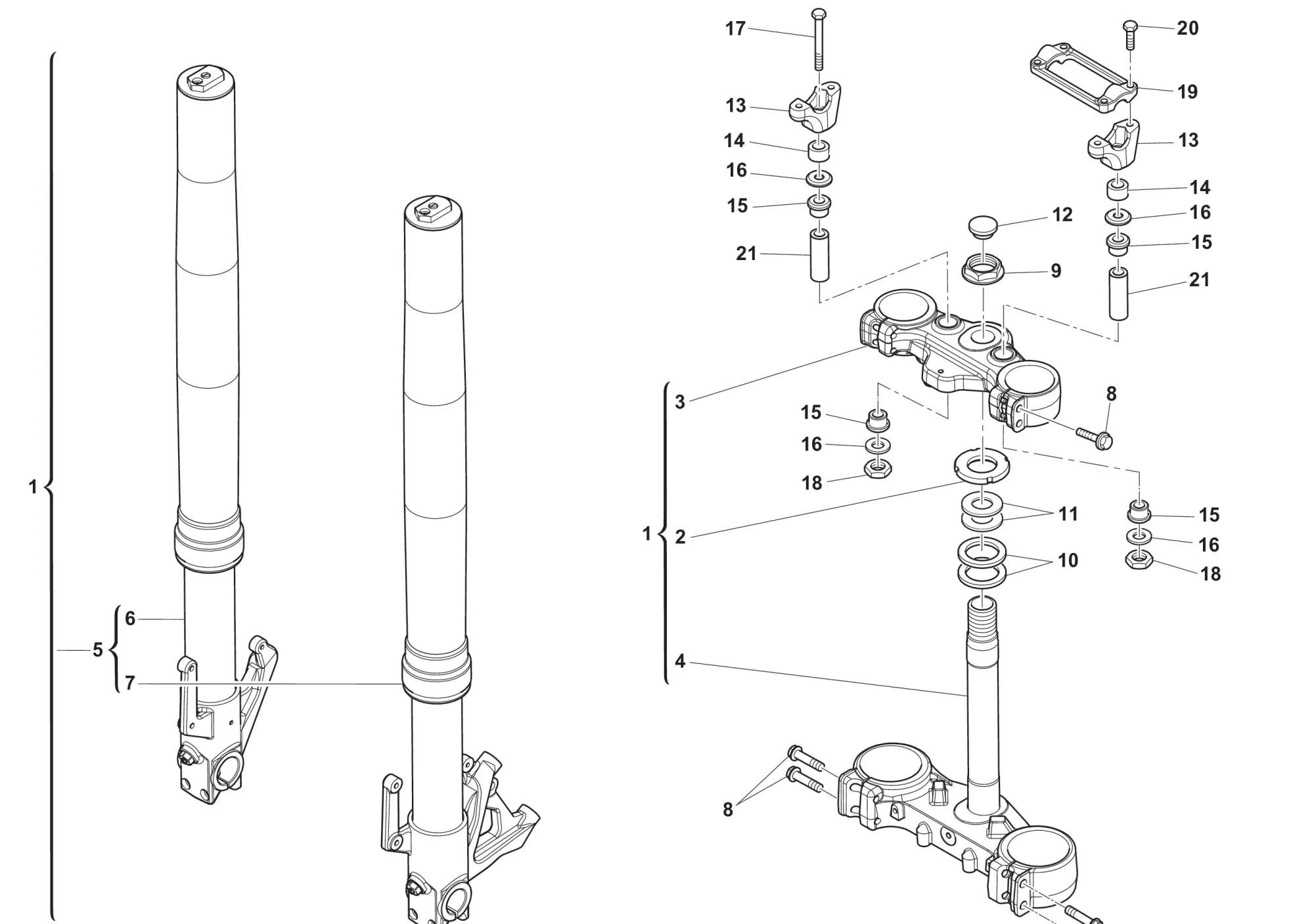 Gabel / Gabelbrücke