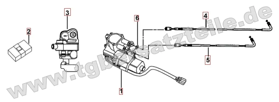 Stellmotor Differenzialsperre