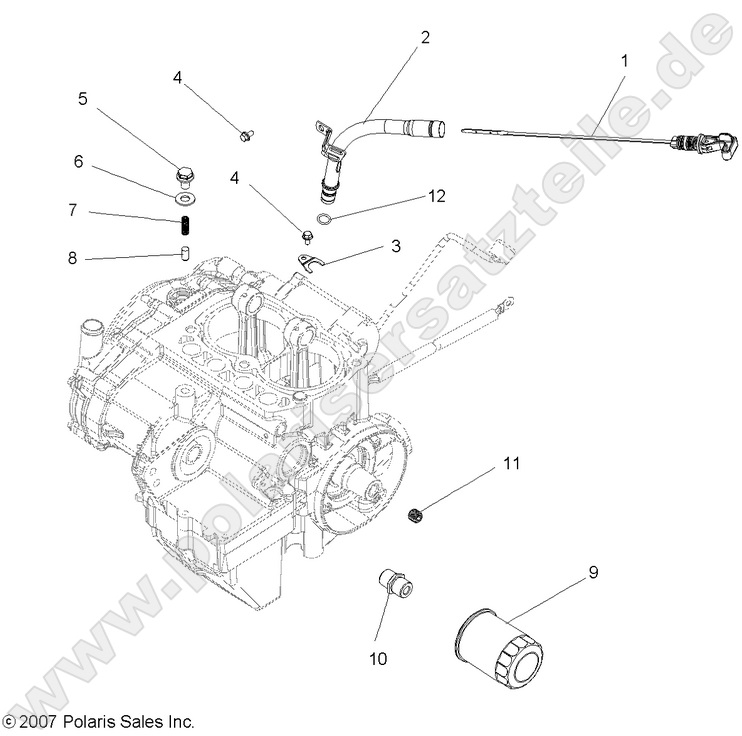 ENGINE, DIPSTICK and OIL FILTER ENGINE, DIPSTICK and OIL FILTER