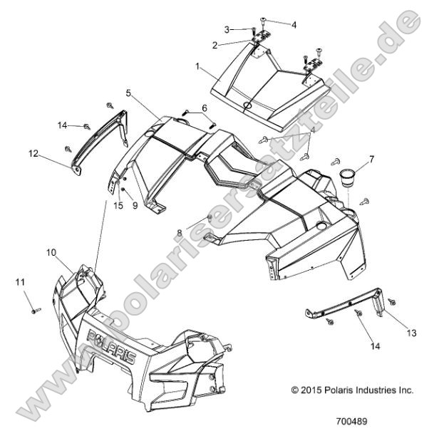 Body, Hood and Front Fascia