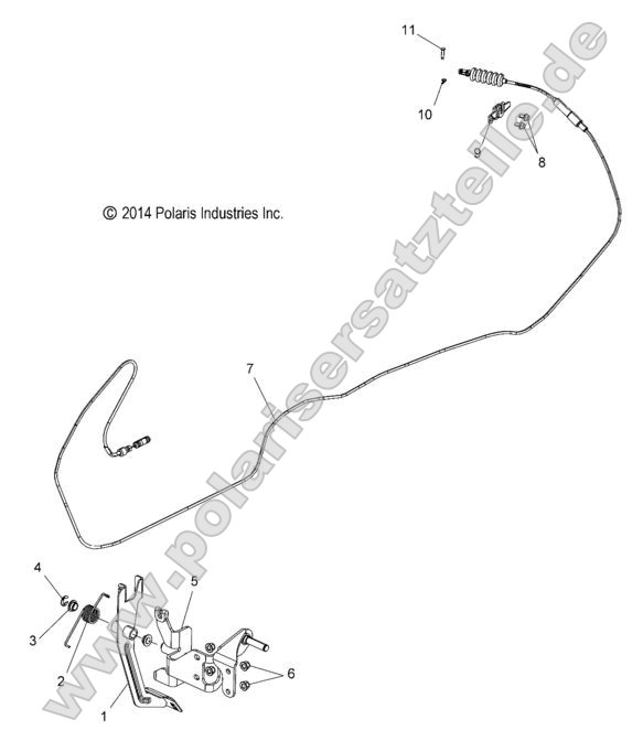 Engine, Throttle Pedal/Cable Engine, Throttle Pedal/Cable