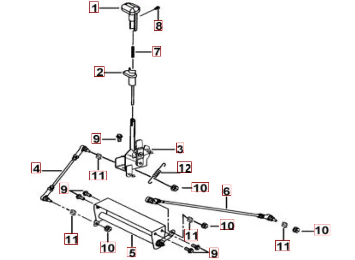 Gangschalthebel Gangschalthebel