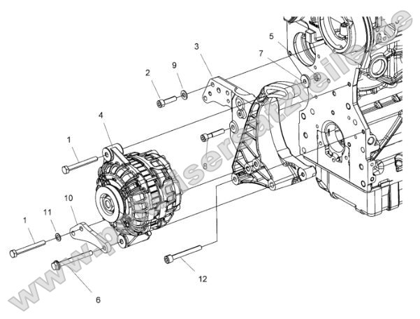 Engine, Alternator Engine, Alternator