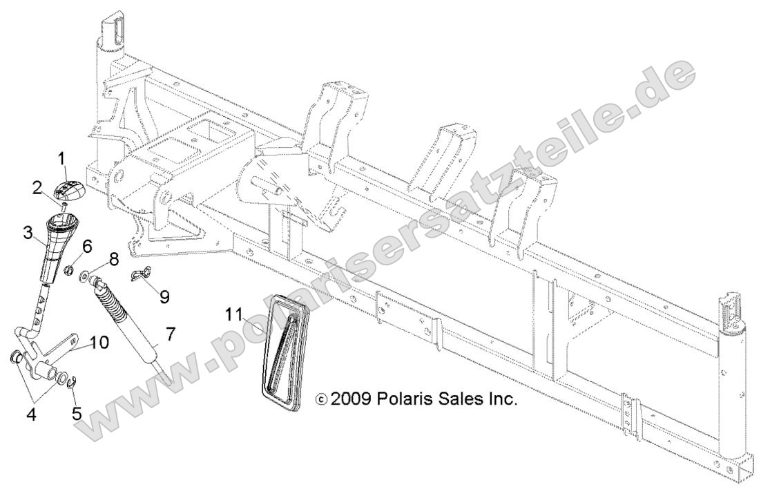 DRIVE TRAIN, GEAR SELECTOR
