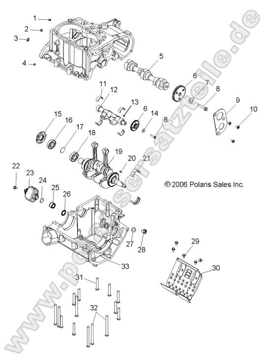 Crankcase and Crankshaft Crankcase and Crankshaft