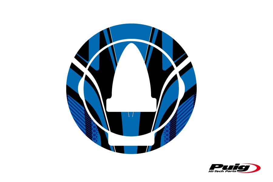 PUIG TANKDECKEL-ABDECKUNG RADICAL APRILIA C/BLAU - 6296A