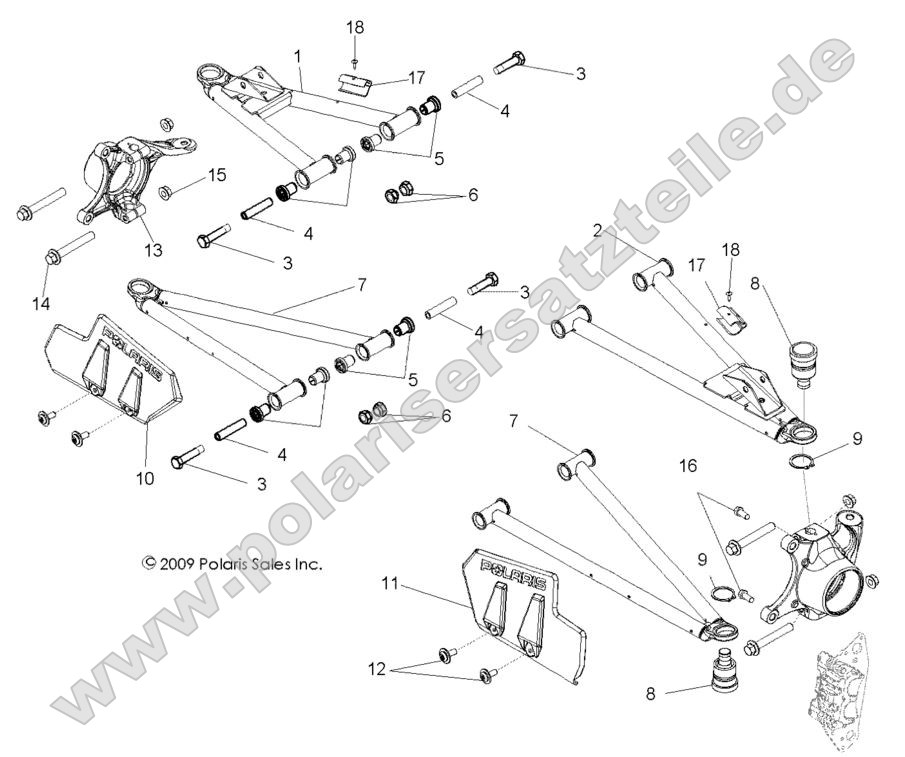 Suspension, Front Control Arms