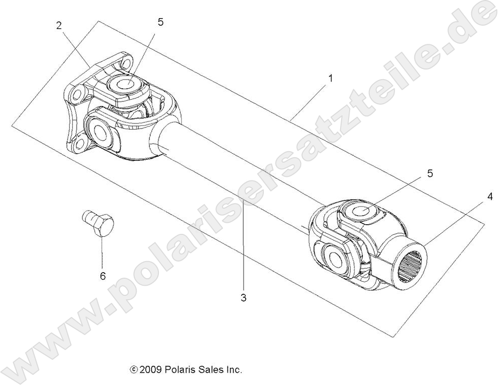 DRIVE TRAIN, PROP SHAFT, REAR DRIVE TRAIN, PROP SHAFT, REAR