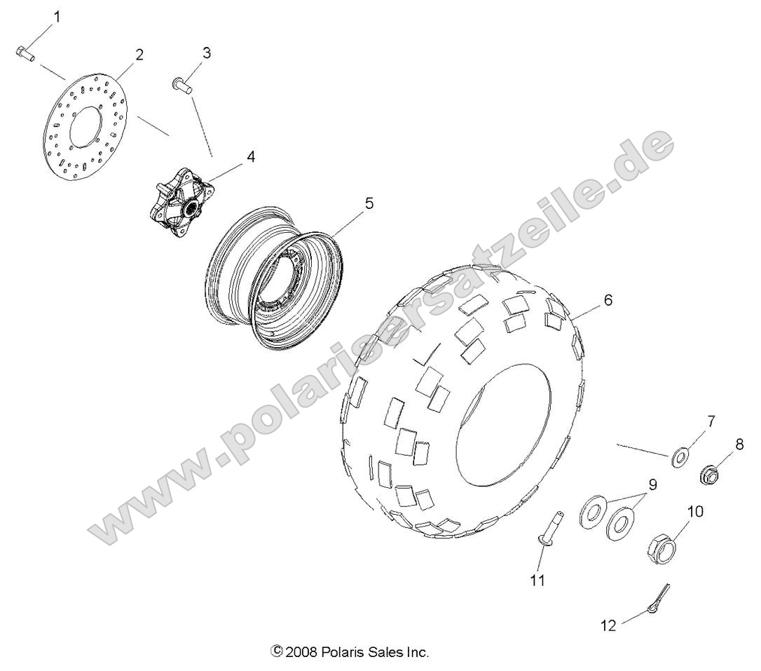 Wheels, Rear Wheels, Rear