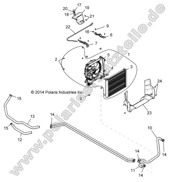 Engine, Cooling System Engine, Cooling System