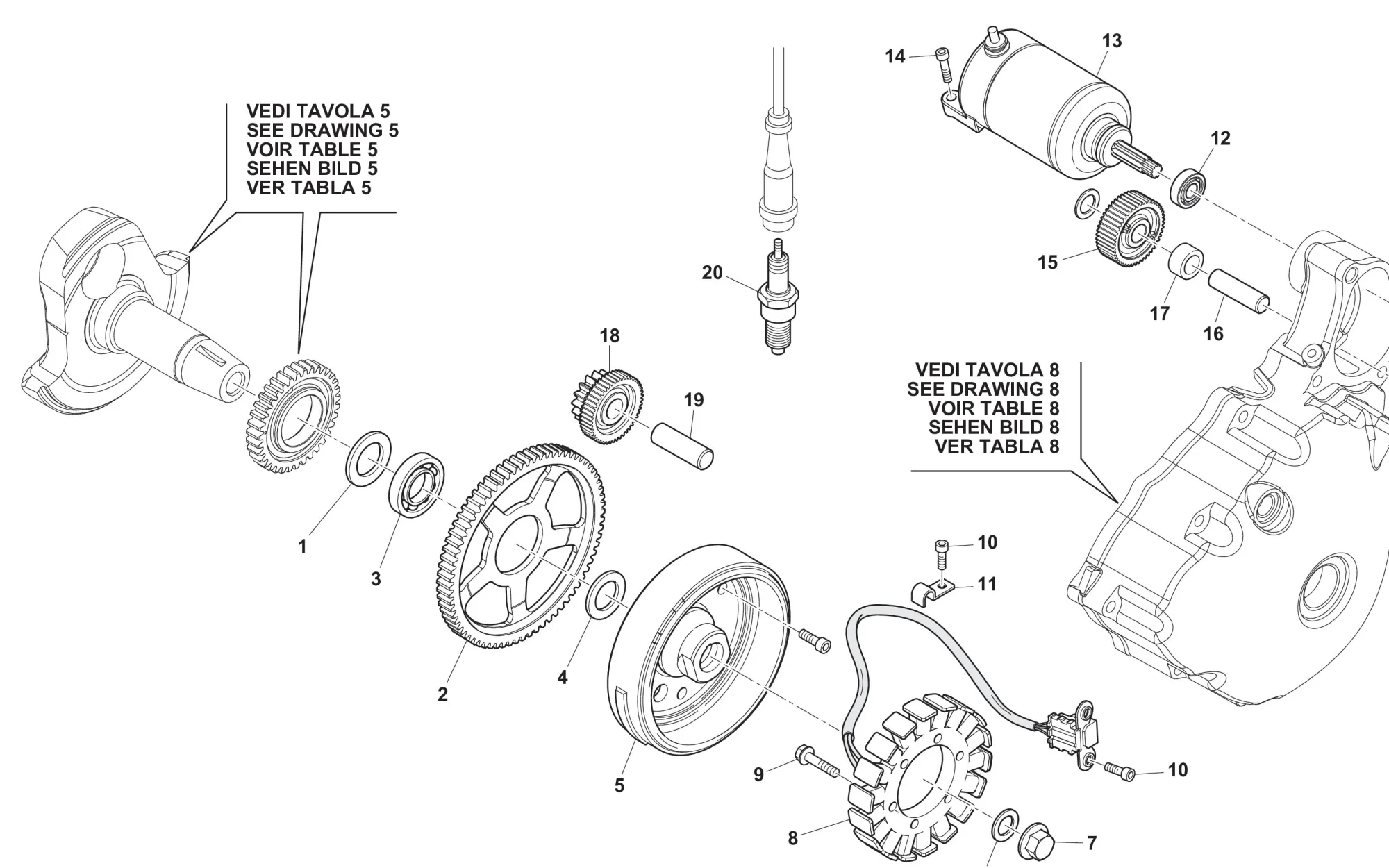 Zündsystem / Lichtmaschine