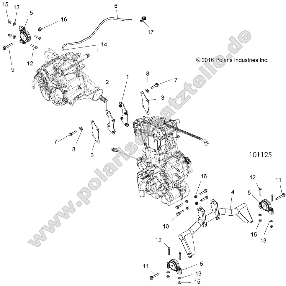 Engine, Engine and Transmission Mounting