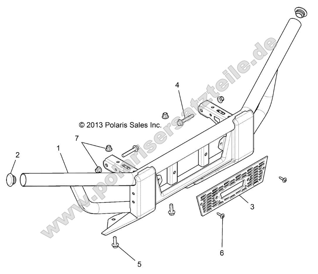 Chassis, Front Bumper Chassis, Front Bumper