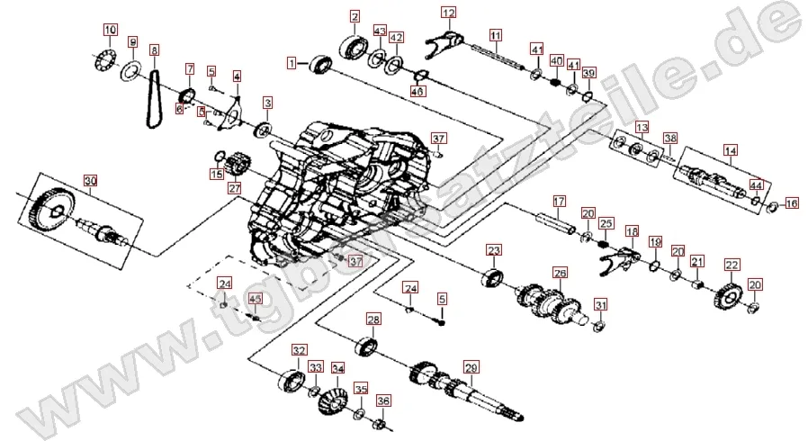 Motorgehäuse links (2) Motorgehäuse links (2)