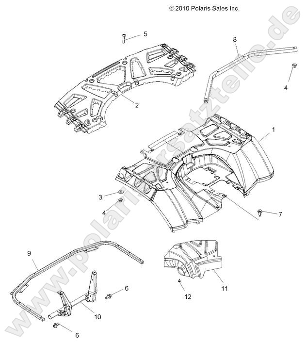 BODY, REAR CAB and REAR RACK BODY, REAR CAB and REAR RACK