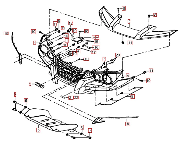 Frontmaske Frontmaske