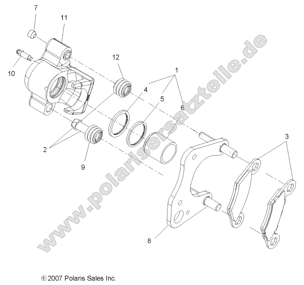Brakes, Front Caliper