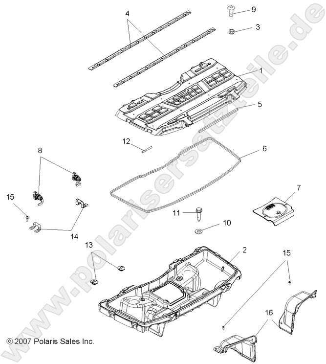 BODY, FRONT STORAGE BOX BODY, FRONT STORAGE BOX