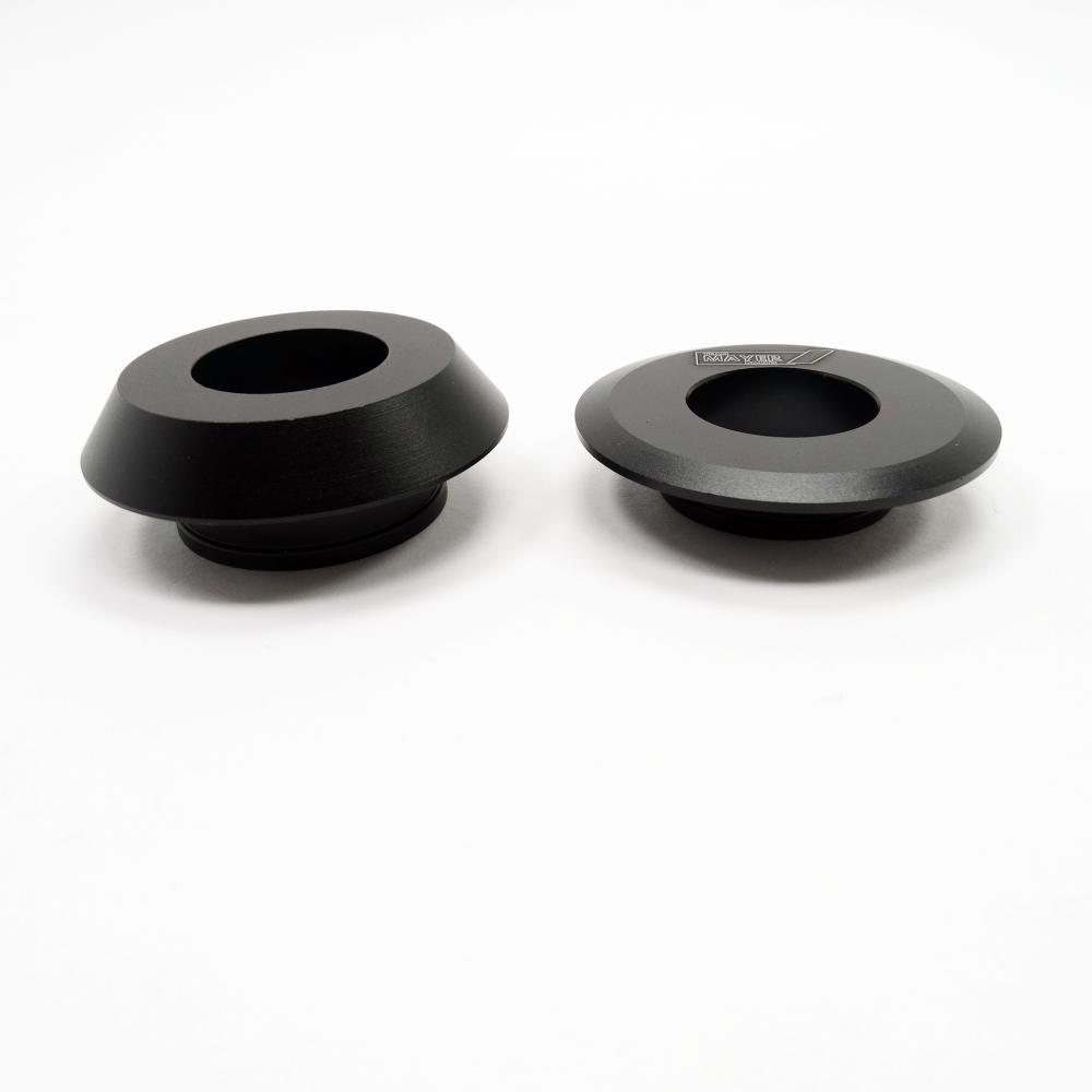 Racing Felgen Distanzbuchsen Set hinten schwarz BMW S1000 RR 2009-11