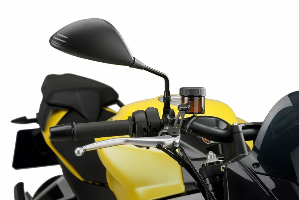 PUIG SPIEGEL Z2 S/RECHTS. ROD HOMOLOGIERT C/SCHWARZ - 3574N