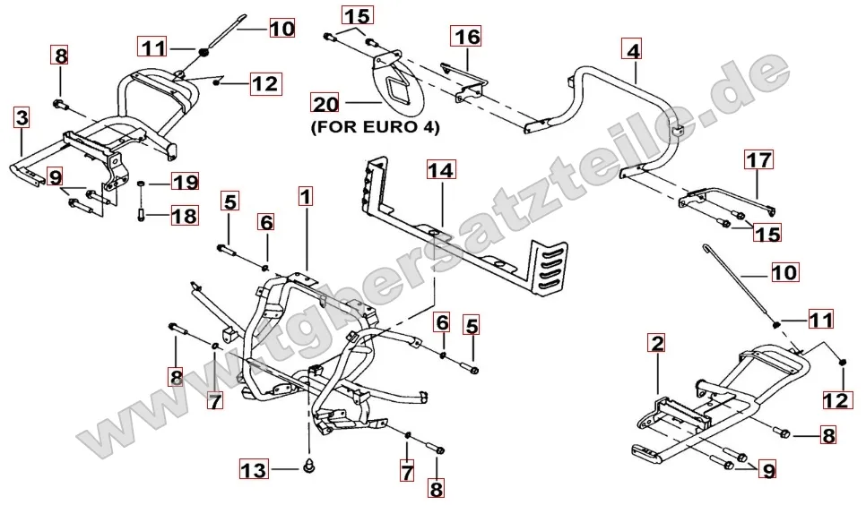 Halterung Stoßstange Halterung Stoßstange