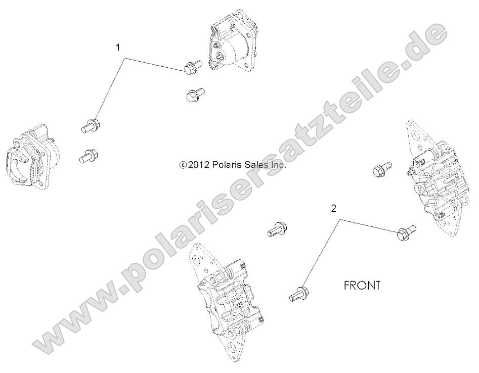 Brakes, Caliper Mounting Brakes, Caliper Mounting