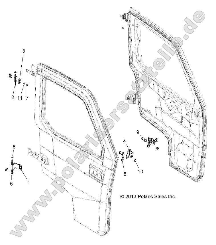 Body, Door, Full, Mounting Body, Door, Full, Mounting