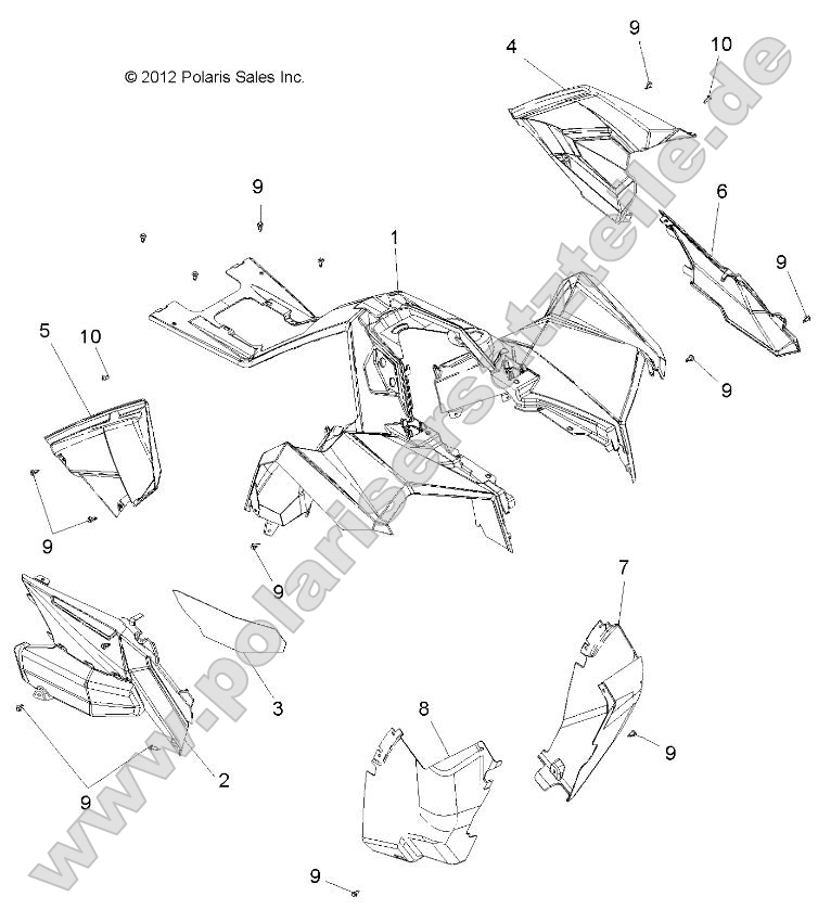 Body, Front Cab and Side Panels Body, Front Cab and Side Panels