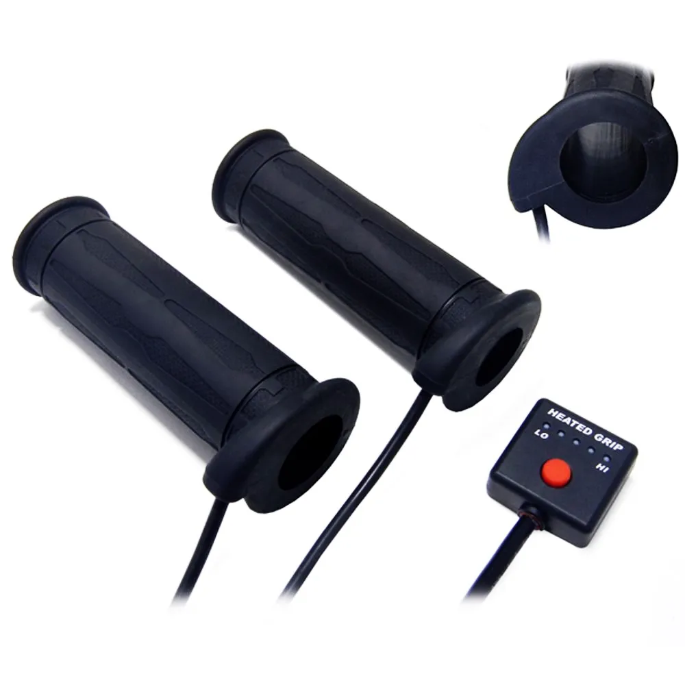 KOSO_Motorrad_Roller_Heizgriffe_mit_externer_Heizregler___120mm___5_Stufig__AM10703E KOSO Motorrad / Roller Heizgriffe mit externer Heizregler - 120mm - 5 Stufig