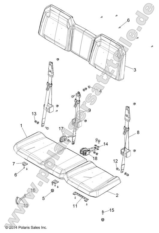 Body, Seat Body, Seat