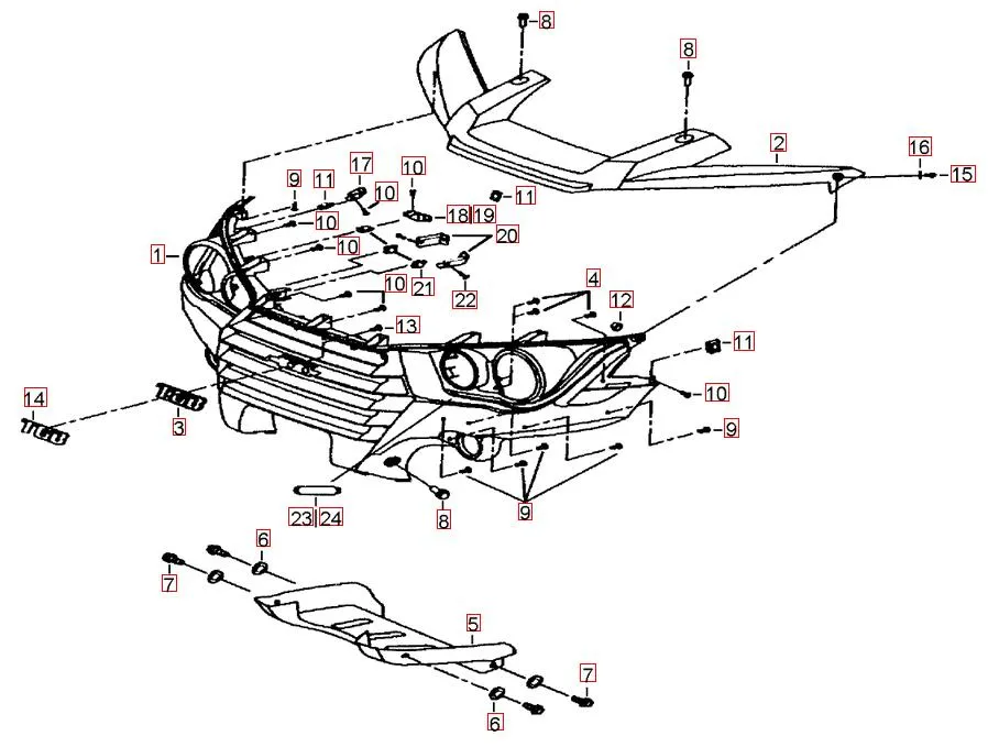 Stossstange vorne Stossstange vorne