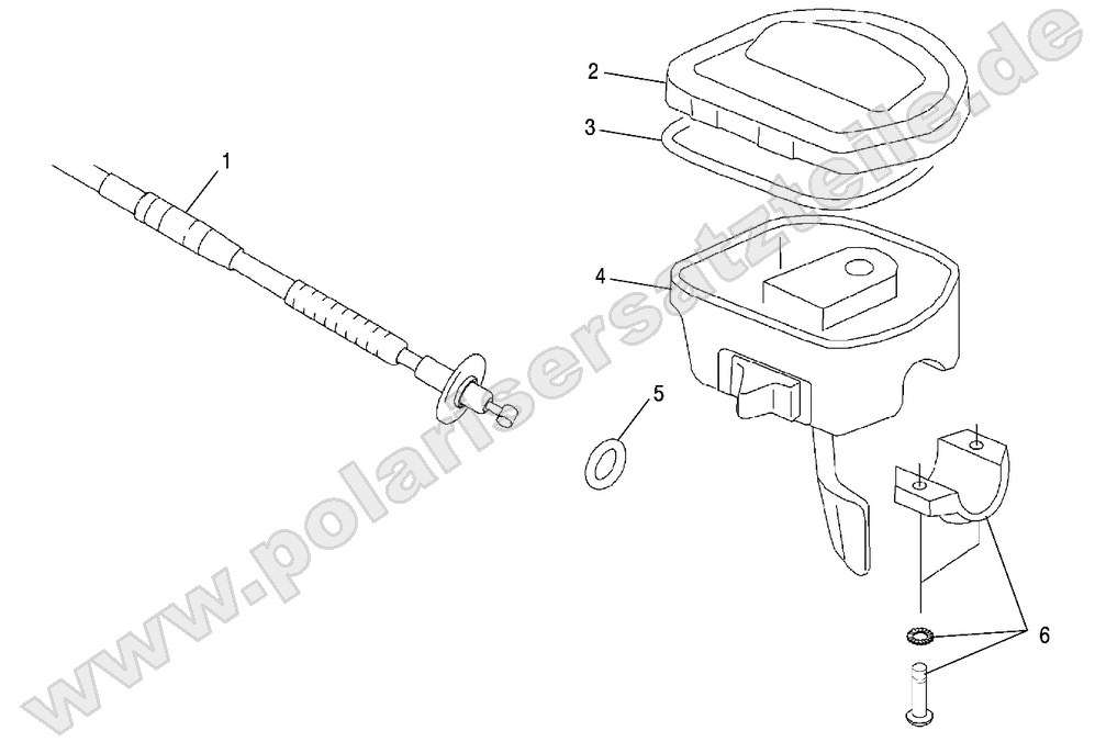 CONTROLS, THROTTLE ASM./CABLE CONTROLS, THROTTLE ASM./CABLE