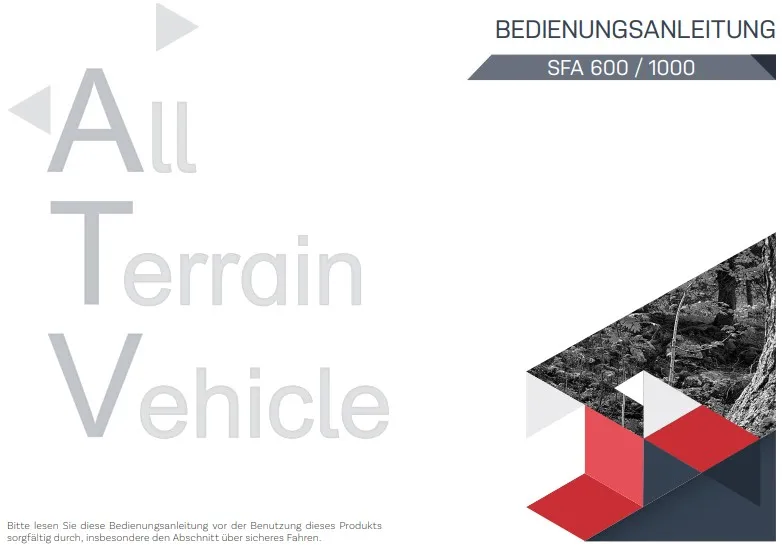 QJ Motor Benutzerhandbuch SFA 600 / SFA 1000 2025- QJ Motor Benutzerhandbuch SFA 600 / SFA 1000 2025-