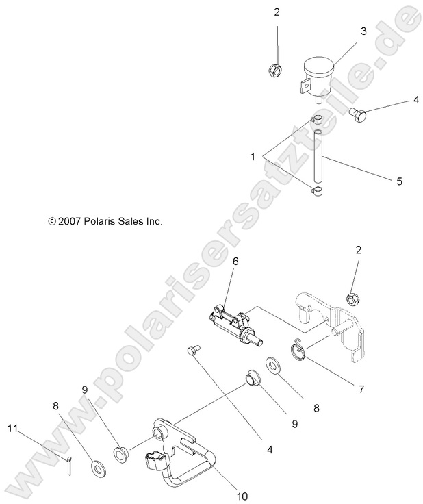 BRAKES, BRAKE PEDAL and REAR MASTER CYLINDER BRAKES, BRAKE PEDAL and REAR MASTER CYLINDER