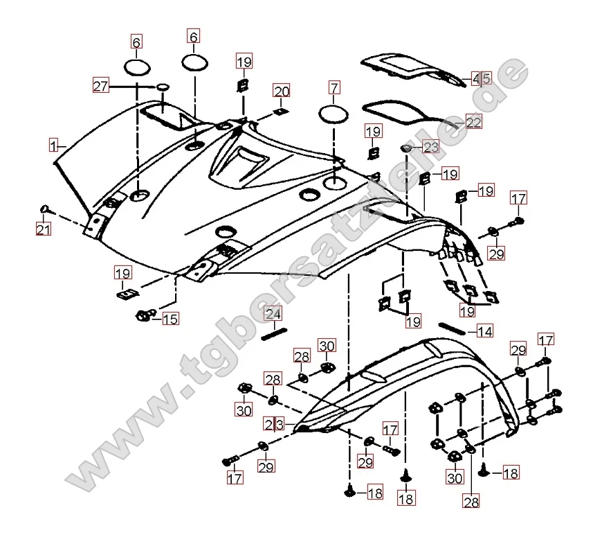 Frontverkleidung Frontverkleidung