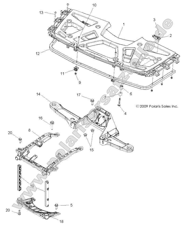 Body, Front Rack and Supports Body, Front Rack and Supports