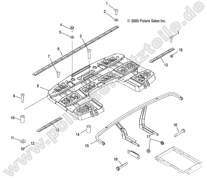 RACK MOUNTING, REAR RACK MOUNTING, REAR