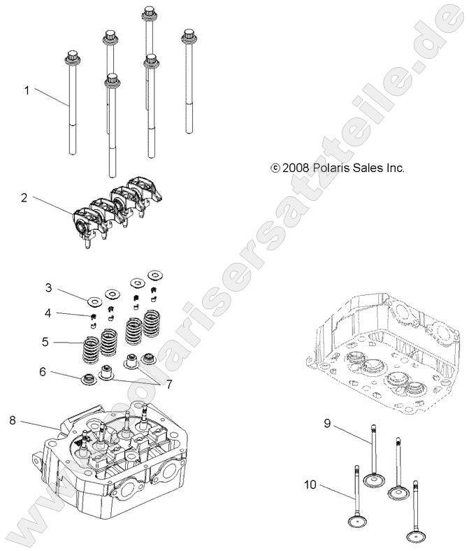 ENGINE, VALVES ENGINE, VALVES