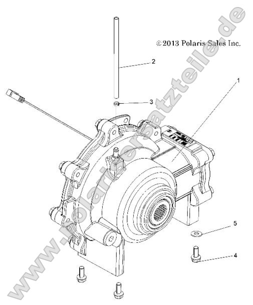 Drive Train, Front Gearcase