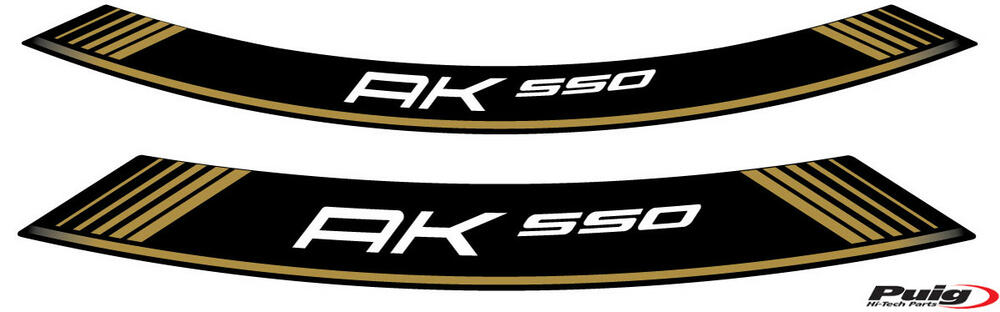 PUIG FELGENBÄNDER KYMCO AK550 GOLD - 9630O