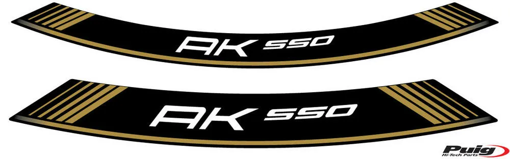 PUIG FELGENBÄNDER KYMCO AK550 GOLD - 9630O
