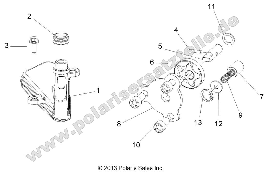 Engine, Oil Pump Engine, Oil Pump