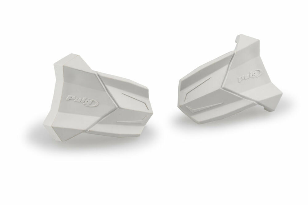 PUIG GUMMI MOTORSCHUTZ SET R19 C/WEISS - 3148B