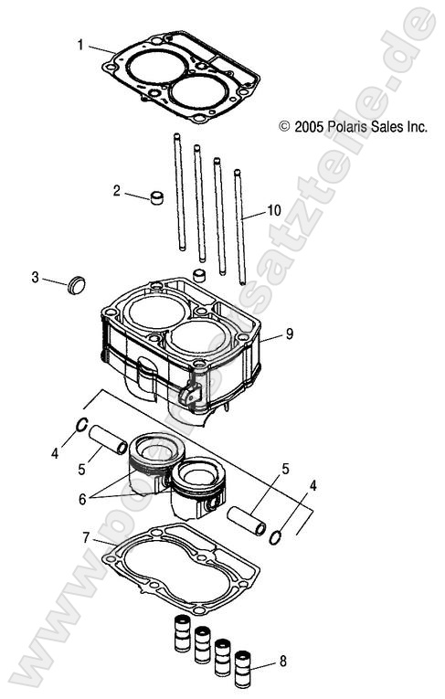 ENGINE, PISTON and CYLINDER ENGINE, PISTON and CYLINDER