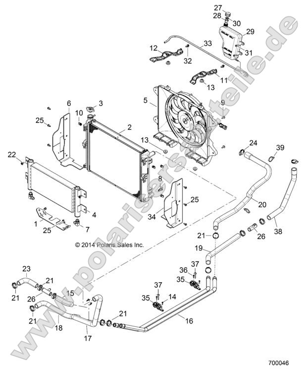 Engine, Cooling System Engine, Cooling System